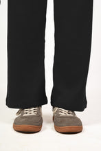 Cargar imagen en el visor de la galería, Pantalon Recto Algodon - Negro