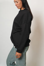 Cargar imagen en el visor de la galería, Poleron Oversize - Negro
