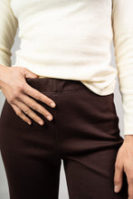 Cargar imagen en el visor de la galería, Pantalon Recto Algodon - Cafe Moro
