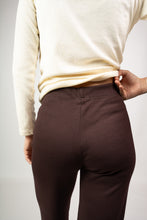 Cargar imagen en el visor de la galería, Pantalon Recto Algodon - Cafe Moro
