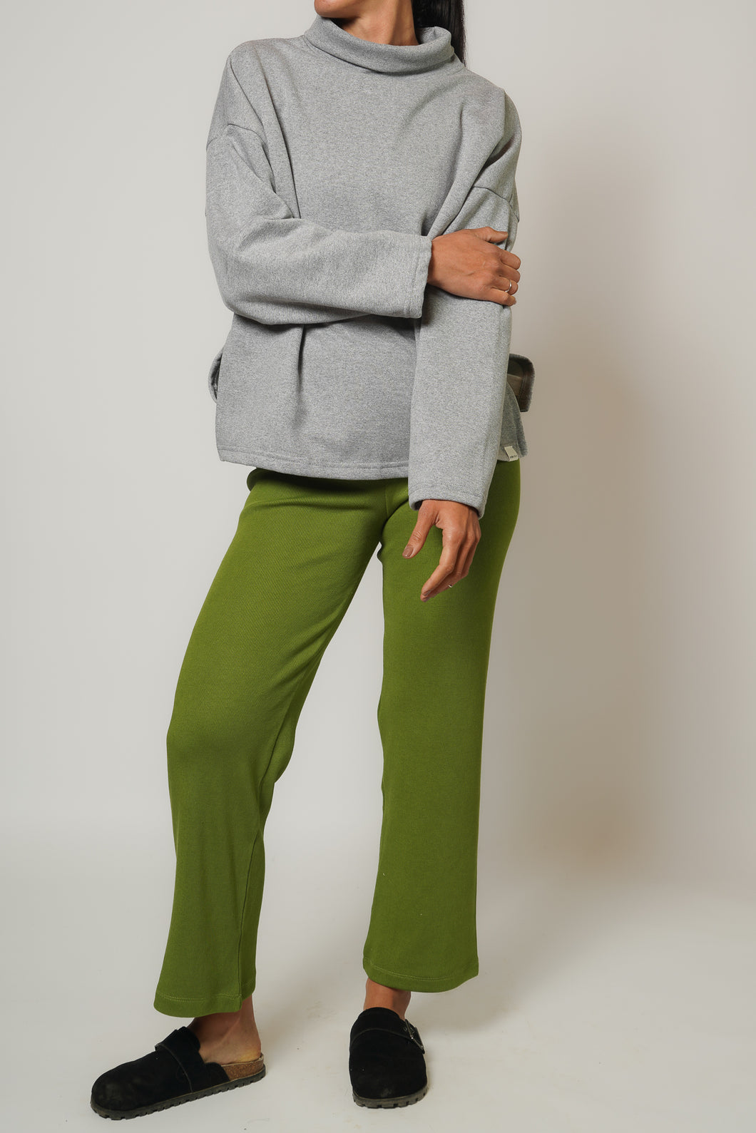 Pantalon Algodon - Pistacho