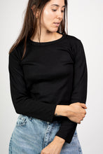 Cargar imagen en el visor de la galería, Camiseta Manga Larga - Negro
